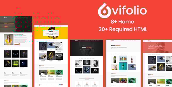 Vifolio v1.0 - Creative Minimal Portfolio Template