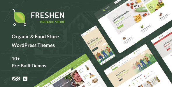 Freshen v1.0.1 - Organic Food Store WordPress Theme