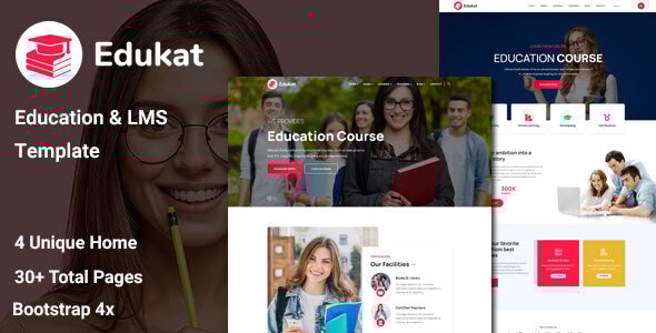 Edukat v1.2 - Education and LMS Template