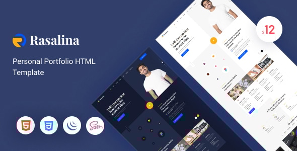 Rasalina v1.0 - Personal Portfolio HTML5 Template