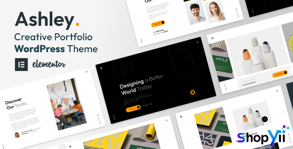 Ashley v1.4.0 - Creative Portfolio WordPress Theme