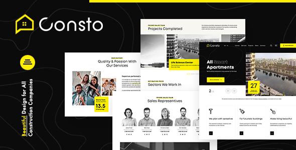 Consto v1.0.1 - Industrial Construction Company Theme
