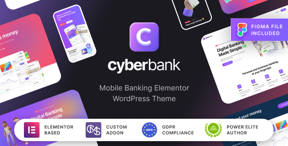 Cyberbank v1.0.1 - Business and Finance WordPress Theme