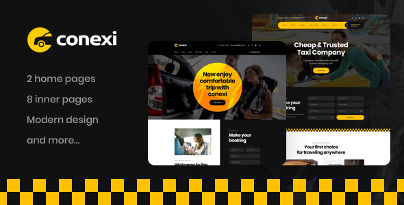 Conexi v2.0 - Taxi Booking Service WordPress Theme + RTL