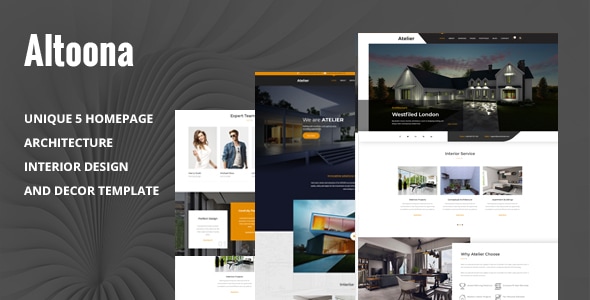 Altoona v1.0 - Architecture & Interior Design HTML Template
