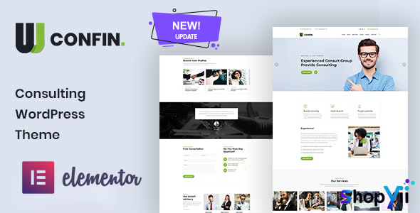 Confin v2.0.6 - Consulting Business WordPress Theme