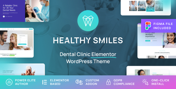 Healthy Smiles v1.0.8 - Dental WordPress Theme