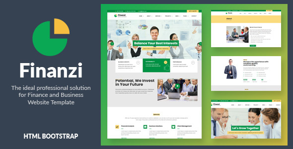 Finanzi v1.0 - Finance and Business HTML Template