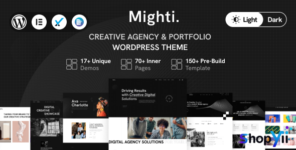 Mighti v1.0.8 - Creative Agency & Portfolio WordPress Theme