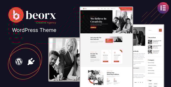 Beorx v1.0.0 - Creative Agency WordPress Theme