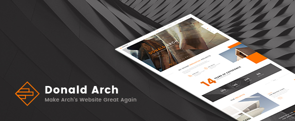 Donald Arch v1.2.0 - Creative Architecture Theme
