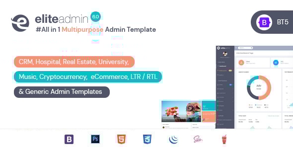Elite Admin v6.0 - Bootstrap 5 Dashboard template