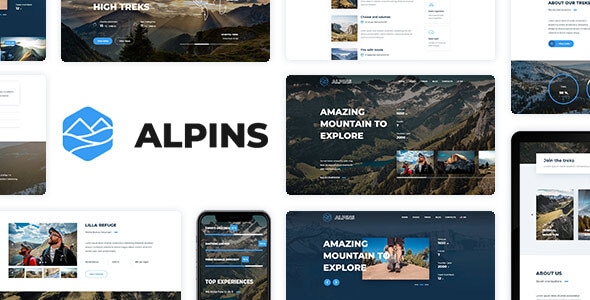 Alpins v1.1 - Mountain And Hiking Template