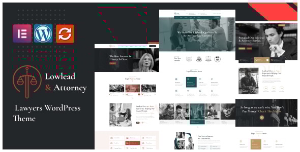 Lowlead v1.0.0 - Attorney & Lawyers WordPress Theme
