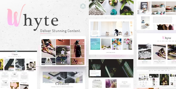 Whyte v1.4.4 - Creative WP Theme