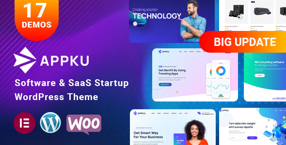 Appku v1.0.2 - Landing Page WordPress Theme