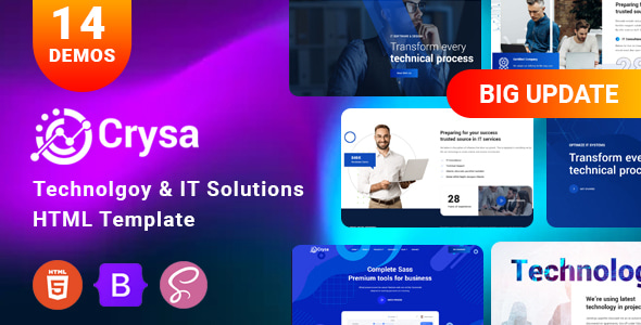 Crysa v1.0.5 - IT Solutions Template