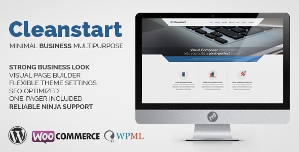 CLEANSTART v2.2.0 - Clean Multipurpose Business Theme