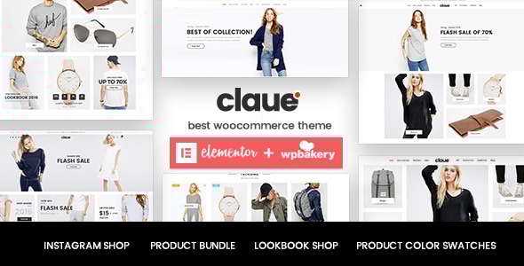 Claue v2.0.8 - Clean, Minimal WooCommerce Theme
