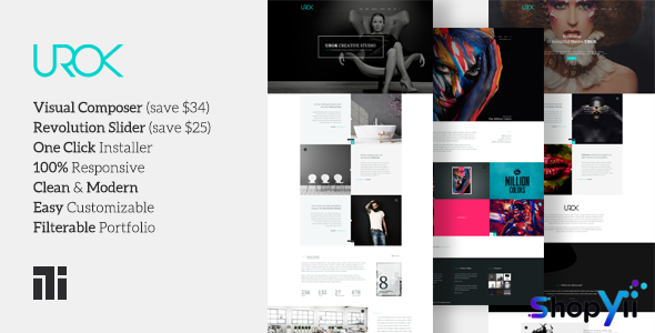Urok v2.1.2 - Fashion Photography Theme