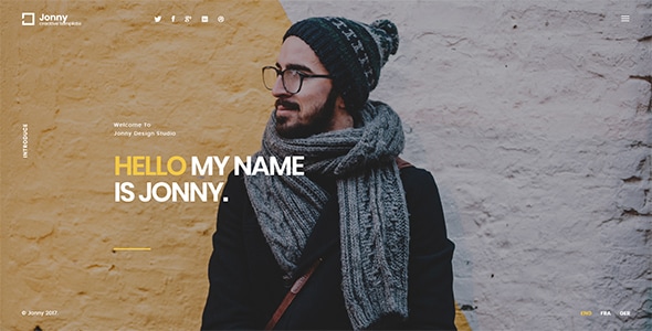 Jonny v1.0.7 - Personal WordPress Theme