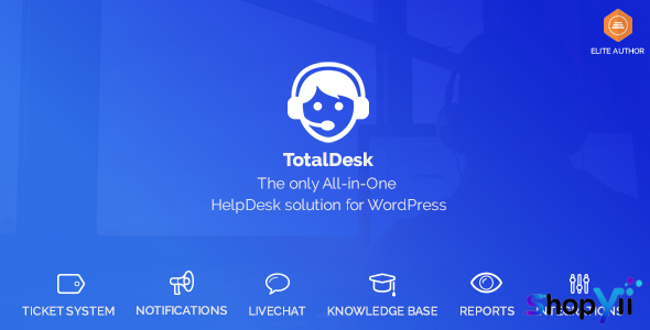 TotalDesk v1.6.2 - Helpdesk, Knowledge Base & Ticket System
