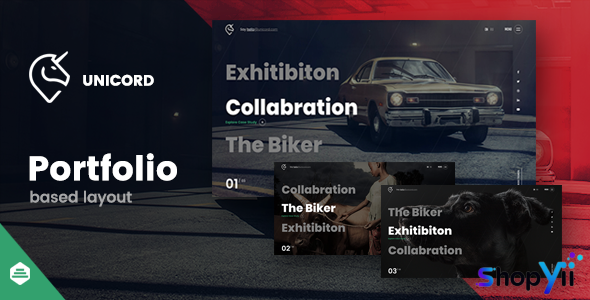 Unicord v1.2.0 - Creative Portfolio for Freelancers & Agencies Theme
