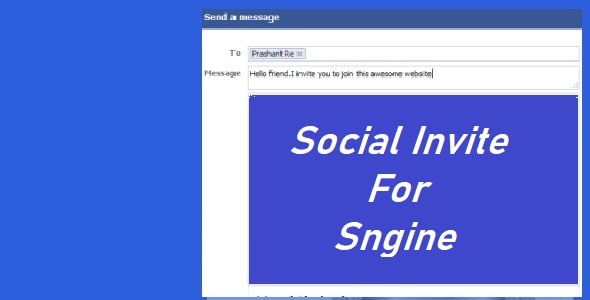 Facebook Invite Addon For Sngine v2.6