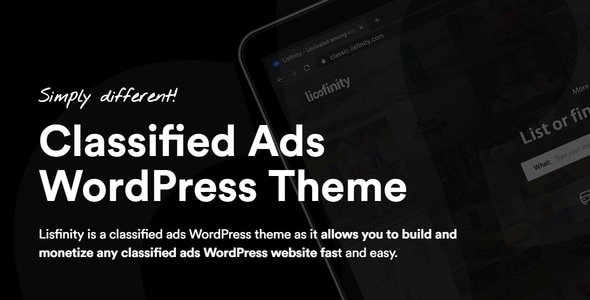 Lisfinity v1.1.25 - Classified Ads WordPress Theme