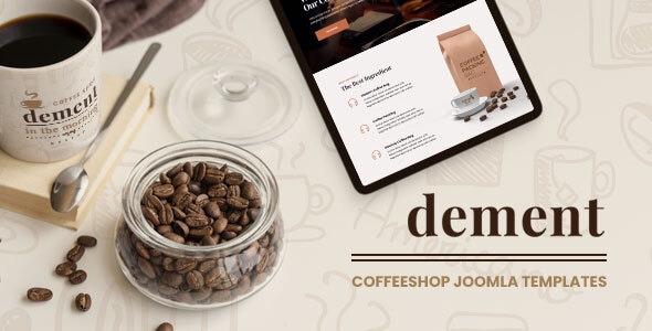 Dement v1.0 - A Coffehouse Joomla 4 Templates