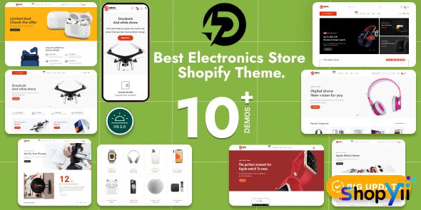 Drou v1.0.6 - Electronics Store Shopify 2.0 Theme