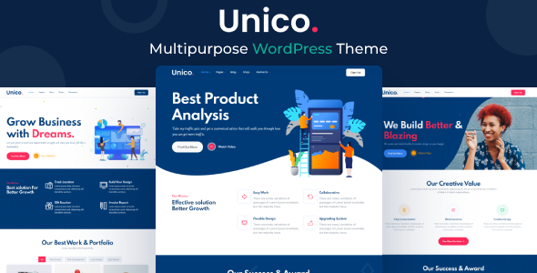 Unico v1.6 - Multipurpose WordPress Theme