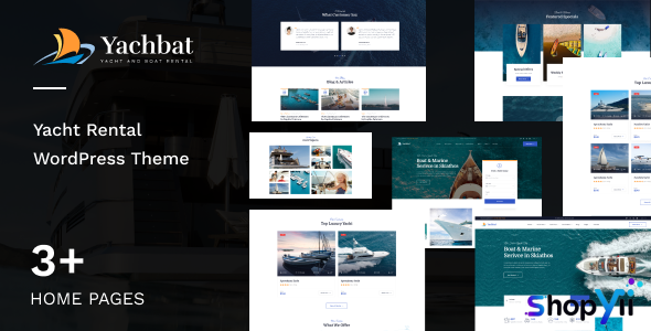 Yachbat v1.1.1 - Yacht & Boat Rental WordPress Theme