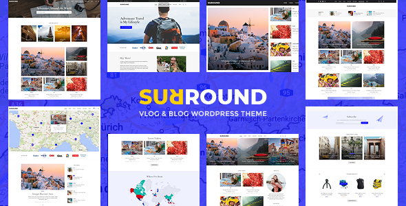 Surround v1.0.6 - Vlog & Blog WordPress Theme
