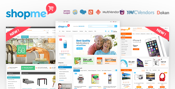 ShopMe v1.5.3 - Woocommerce WordPress Theme