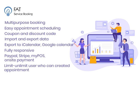 Fat Services Booking v2.17 - Automated Booking and Online Scheduling