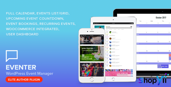 Eventer v2.8 - WordPress Event Manager Plugin