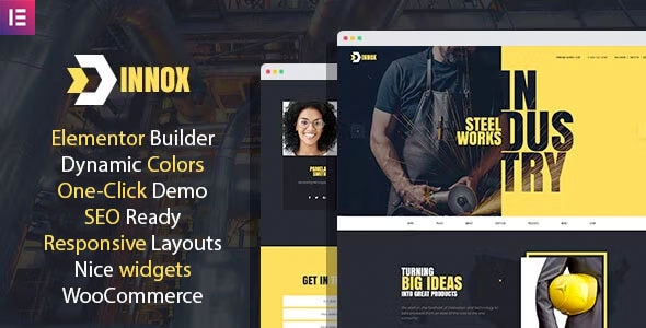 Innox v1.0.3 - Industrial WordPress Theme