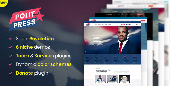 Politpress v1.2.0 - Multipurpose Political WordPress theme