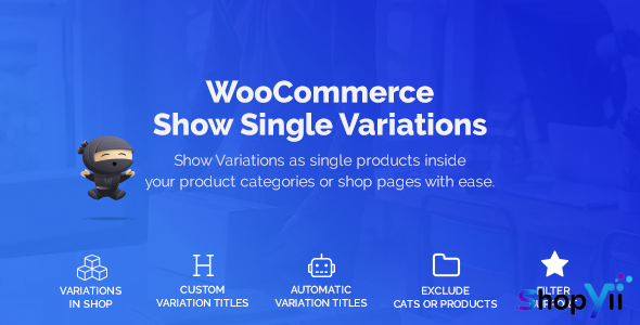 WooCommerce Show Variations as Single Products v1.0.2