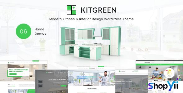 KitGreen v2.1.0 - Modern Kitchen & Interior Design