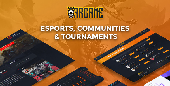 Arcane v3.0 - The Gaming Community Theme