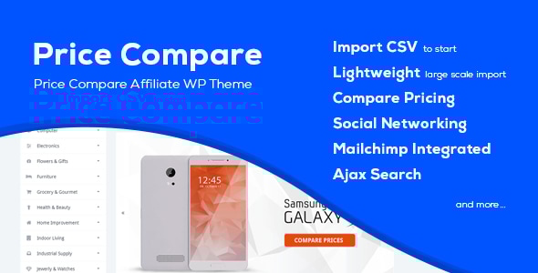Price Compare v2.4 - Cost Comparison WordPress Theme