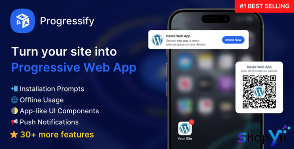 Instantify v1.3 - PWA & Google AMP & Facebook IA for WordPress