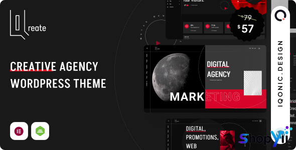 Qreate v1.1.1 - Creative Agency WordPress Theme