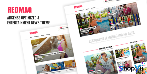 RedMag v2.0.0 - AdSense Optimized & Entertainment News Theme