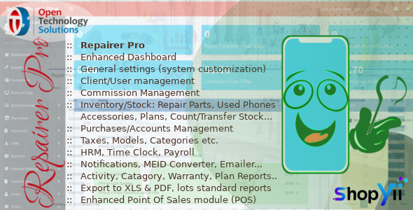 Repairer Pro v1.2.0 - Repairs, HRM, CRM & much more