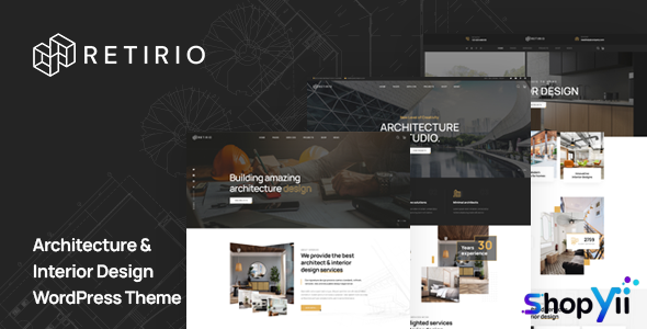 Retirio - Architecture and Interior WordPress Theme