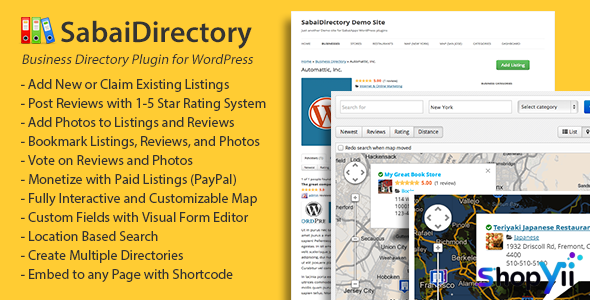Sabai Directory for WordPress v1.4.9