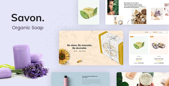 Savon v1.8 - Handmade Shop WordPress Theme